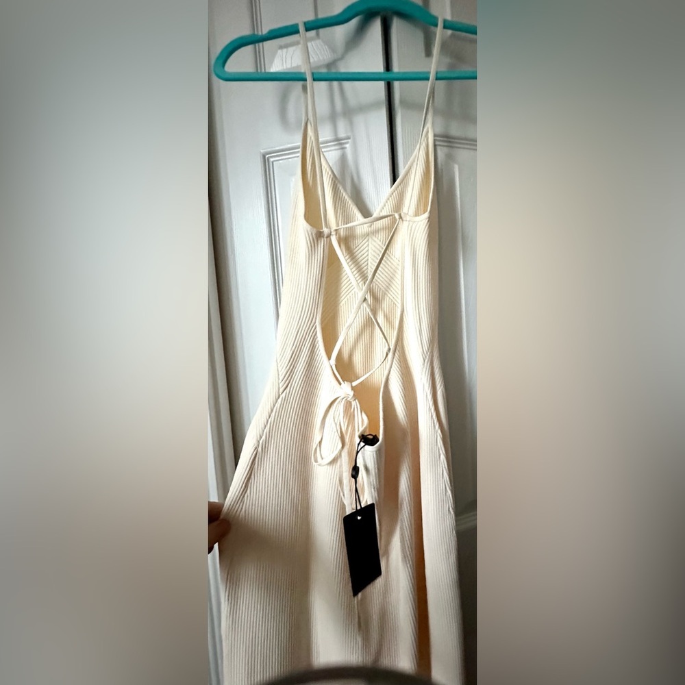RARE RAG & BONE NWT Asher Ribbed Midi Dress— Size M - Picture 6 of 14